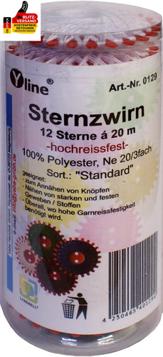 12er set sternzwirn - set,