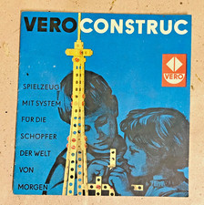 VERO " Construc " DDR Baukasten / Programmheft