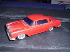 Mercedes 220 SE Coupe W 111 rot ca 1:30 Friktiondrive HongKong orig. 60er Jahre