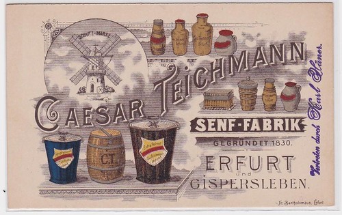 97226 reklame karte - reklame, senf