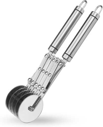 Teigschneider mit rädern - teigschneider,