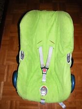 Sommerbezug Schonbezug Frottee für Maxi-cosi Cabriofix NEU grün
