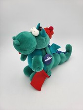 Neuw.# Heye Mordillo Crazy Zoo # XL grüner Drache # 38 cm # Stofftier Plüschtier