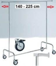 Kleiderständer Metall Rolien Rollgarderobe Kleiderstange Garderobenwagen 11.14.8