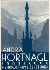 13090517 - Innsbruck Andrae Hoertnagl, Imbiss Stuben - Werbung Innsbruck-Stadt
