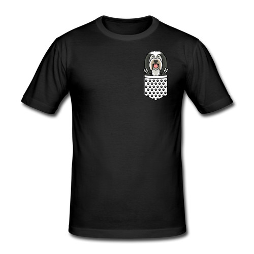 Bearded collie shirt hund - bearded, t-shirt