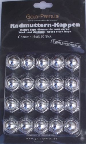 Radschrauben kappe chrom - radschrauben,