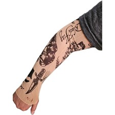 Fake Temporary Tattoo Sleeve