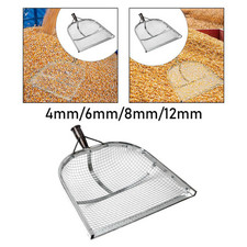 Filtersieb Bodenschaufel Verschleißfest Sieb Bodenschaufel Kastanien