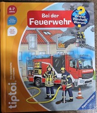 TIPTOI - Ravensburger * Wieso Weshalb Warum * Bei der Feuerwehr *TOP