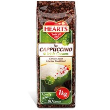 HEARTS Cappuccino Irish Cream 1kg Instantkaffee Pulver 80 Tassen