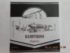 bieretikett schwaneyer back und braufreunde altenbeken/NRW dampfross  unbenutzt