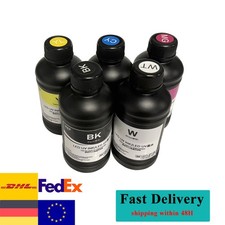 5 Flasche 250ml UV Ink for