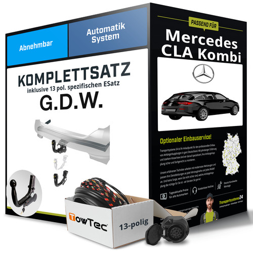 Anhängerkupplung abnehmbar