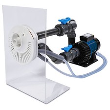 Gegenschwimmanlage New Jet VAG 400V, 3,0 kW, 80 m³/h, 4 PS Einbau in Poolwand