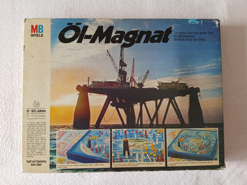 öl magnat brettspiel - brettspiel, mb