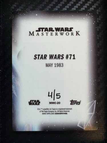 Masterwork 2025 luke skywalker - masterwork,
