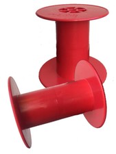 Garnspule 5 Stück Spulen Plastik Leer Weben Spule Kette Rot Gebraucht