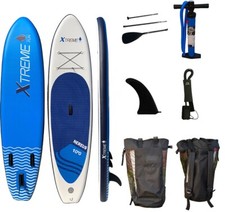 SUP Board Set Stand Up Paddle aufblasbar Surfboard Paddling Premium