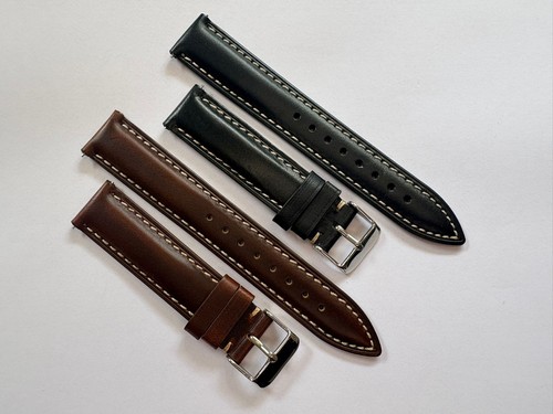 Leather watch strap - leather,