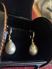 Johannes Hundt Ohrringe Perlen 925 Vergoldet 