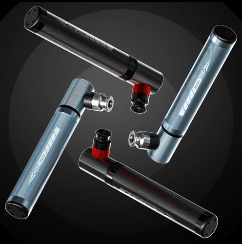 Fahrradpumpe aluminium mini - aluminium,