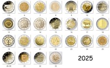 2 Euro 2025 Gedenkmünze -