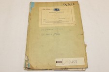 Betriebsanleitung - Tafelschere Kurbeltafelschere - RAS - 2500/3 KM - ca. 1956