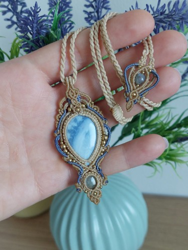 Aufwändiger blauer opal - aufwändiger,
