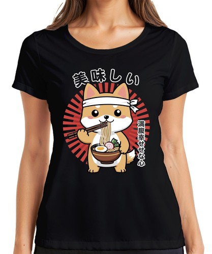 Shiba inu ramen kawaii - shiba, hund