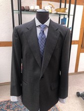 Burberry's Sakko Jackett Gr.50 grau  anthrazit Einreiher 2-Knopf 