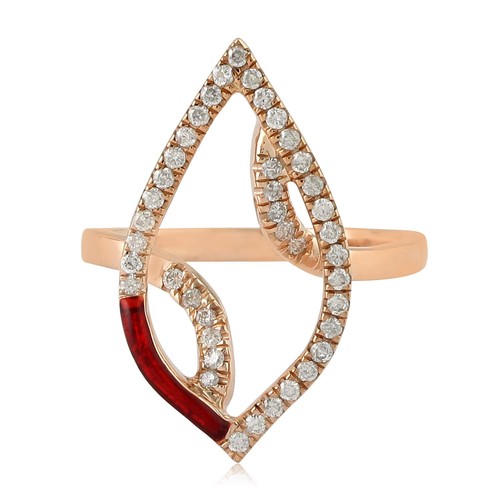 Echt diamant cocktail - echt, ring