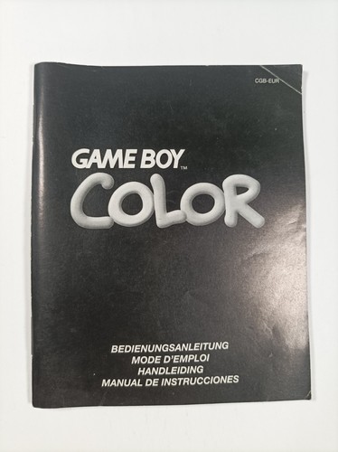 Gameboy color anleitung - gameboy,