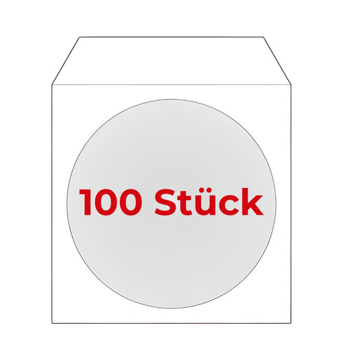 100 papierhüllen mit - papierhüllen,