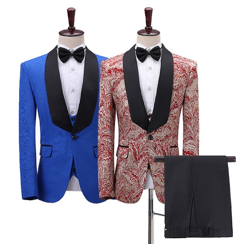 Herren teiliges anzug brokat - 3,