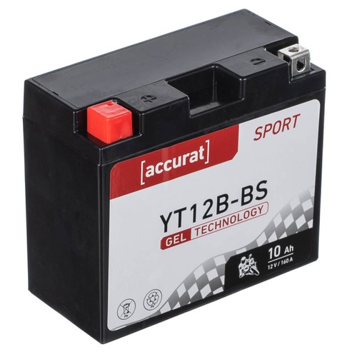 Motorradbatterie yt12b gel - motorradbatterie,