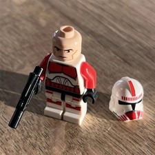 LEGO SW0531 Clone Shock Trooper (75046) – neuwertig, mit Blaster