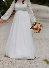 umstandsbrautkleid