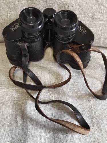 Vintage fernglas mit tasche - tasche, *