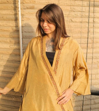 Reine seide midi - seide, kimono