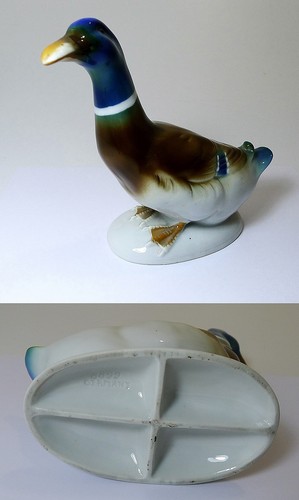 Porzellan ente vintage - ente,