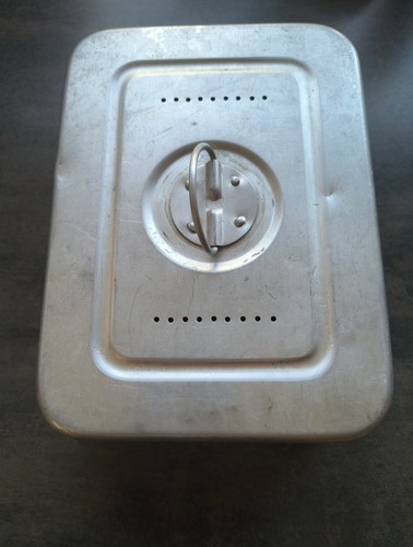 Aluminium brotdose - aluminium,