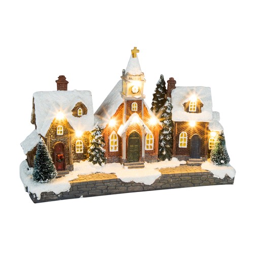 Led weihnachtsstadt 5 cm - led,