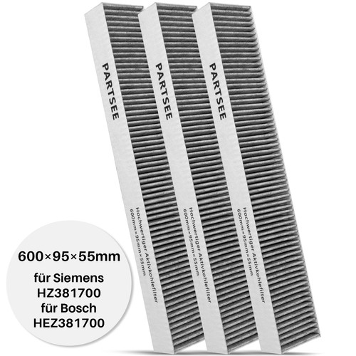 Aktivkohlefilter für - 1-3x,