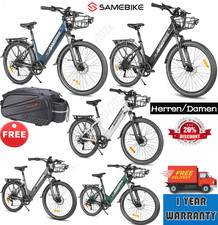 Herren/Damen Elektrofahrrad 36V15AH 26Zoll Pedelec City E-Bike W/Korb Sport Bike