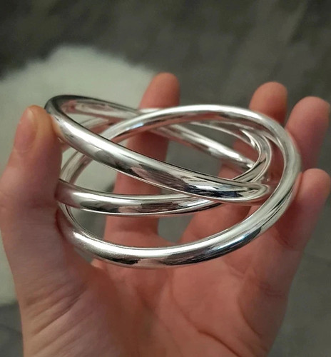 Edles manschetten armband 925 - edles,