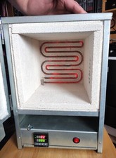 1100C Große Kammer Elektrischer Ofen Ton, Keramik, Metall, Glas