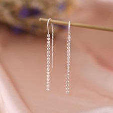 I05 Pull Through Earring Flat