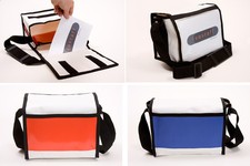 Umhängetasche aus LKW Plane