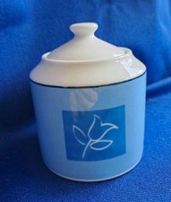 Ritzenhoff & Breker Zuckerdose R&B by Flirt Piazza Tulpe Blatt blau 